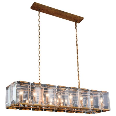 Monaco Golden Iron 16-Light Pendant