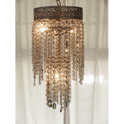 Lola Antique Silver Three-Light Pendant