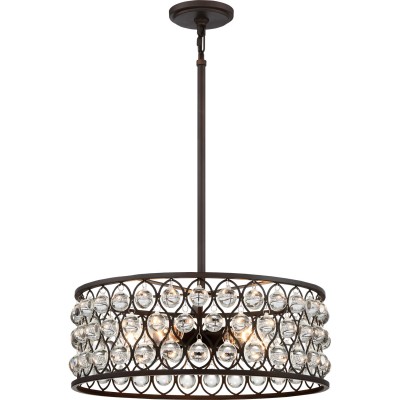 Bronze 19.5-Inch Five-Light Pendant