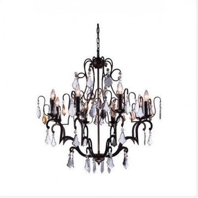 Bronze Thirty-Two-Inch Chandelier