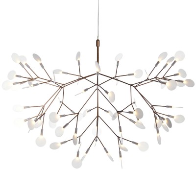 Moooi Dining room Postmodern Art Chandelier Heracleum II (Copper&Nickel Small)