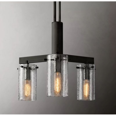 Postmodern design style chandeliers  Black