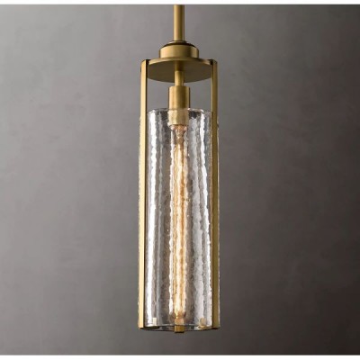 Postmodern design style chandeliers  Brass