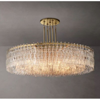 Postmodern design style chandeliers  Brass