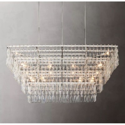 Postmodern design style chandeliers   Chrome