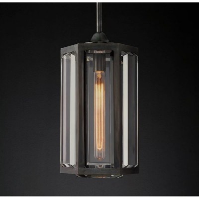 Postmodern design style chandeliers  Black