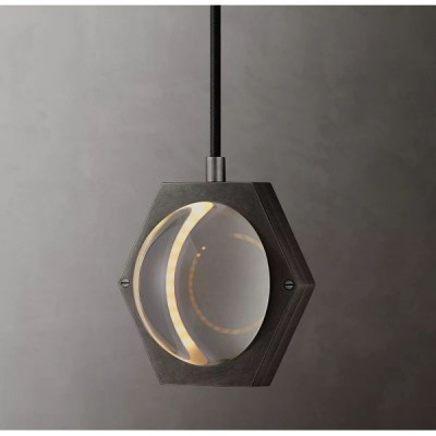 Postmodern design style chandeliers  Black