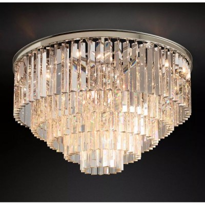 Postmodern design style chandeliers   Chrome