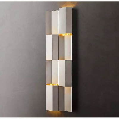 Postmodern design style wall lighting   Chrome 