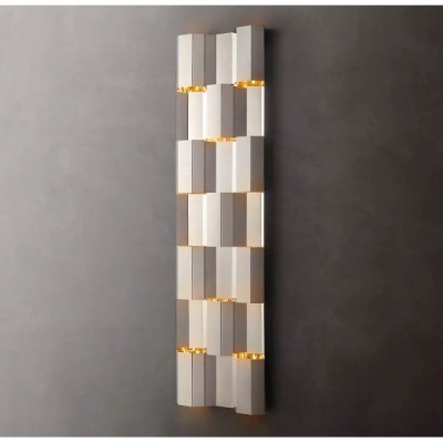 Postmodern design style wall lighting   Chrome 