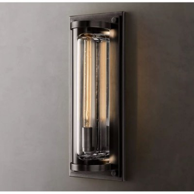 Postmodern design style wall lighting Black