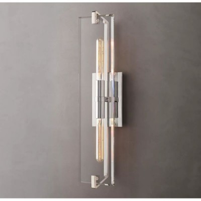 Postmodern design style wall lighting   Chrome 