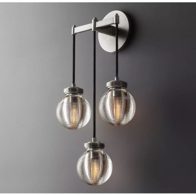 Postmodern design style wall lighting   Chrome 