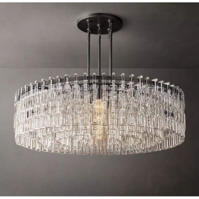 Postmodern design style chandeliers  Black