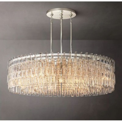 Postmodern design style chandeliers   Chrome