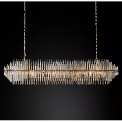 Postmodern design style chandeliers   Chrome