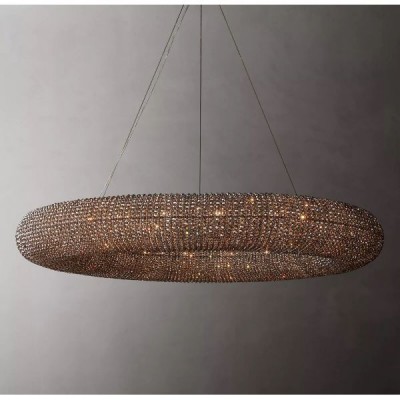 Postmodern design style chandeliers   Chrome