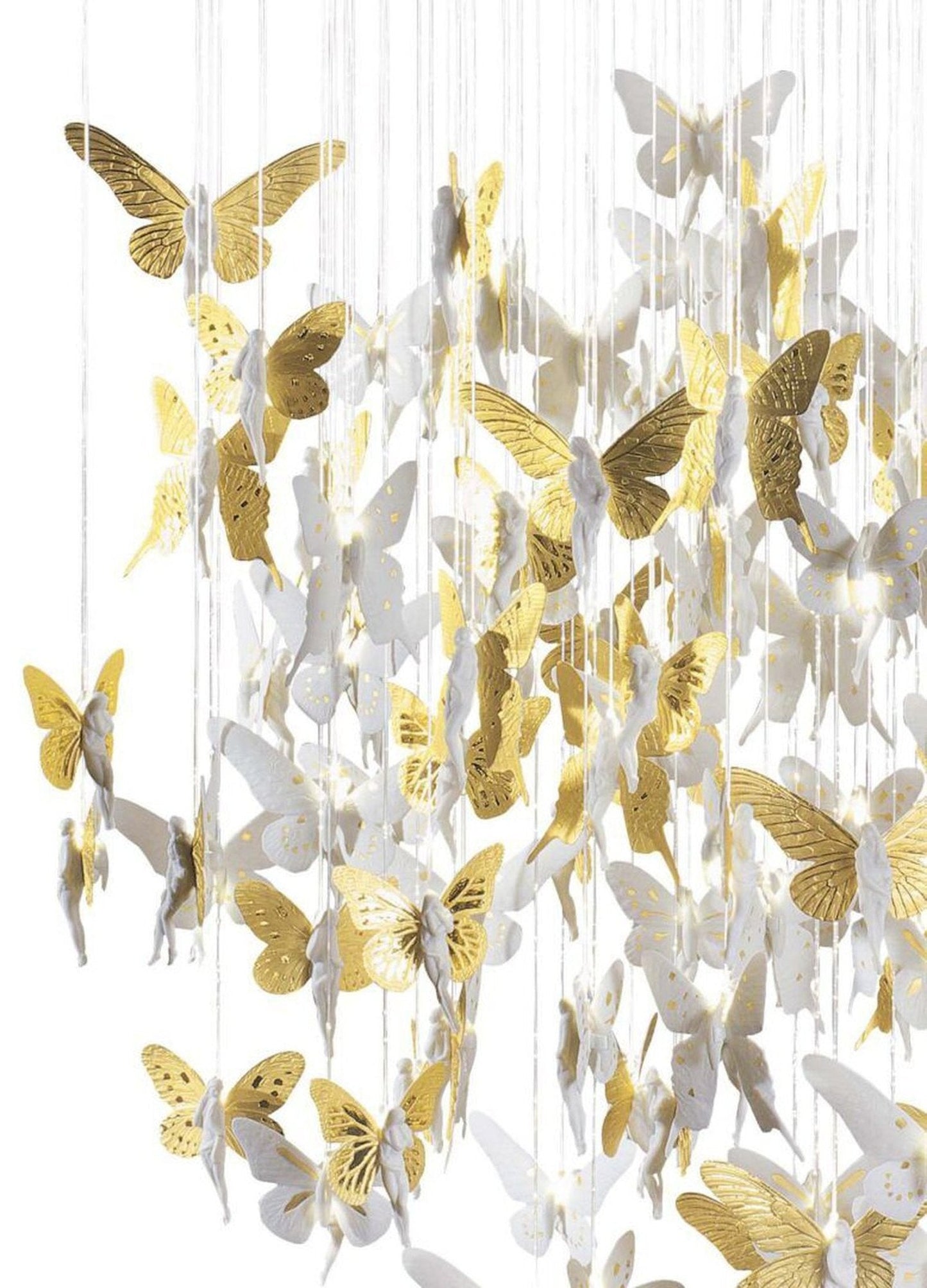 Lladro Niagara Chandelier 43"