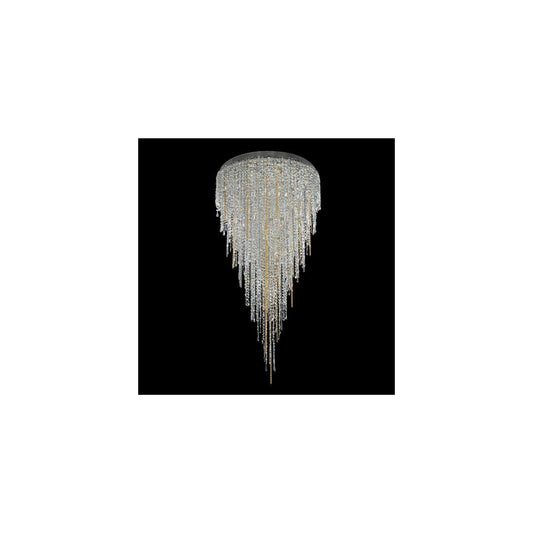 Tenuta Convertible 3 Light 1 Tier Chandelier with Firenze Clear Crystals
