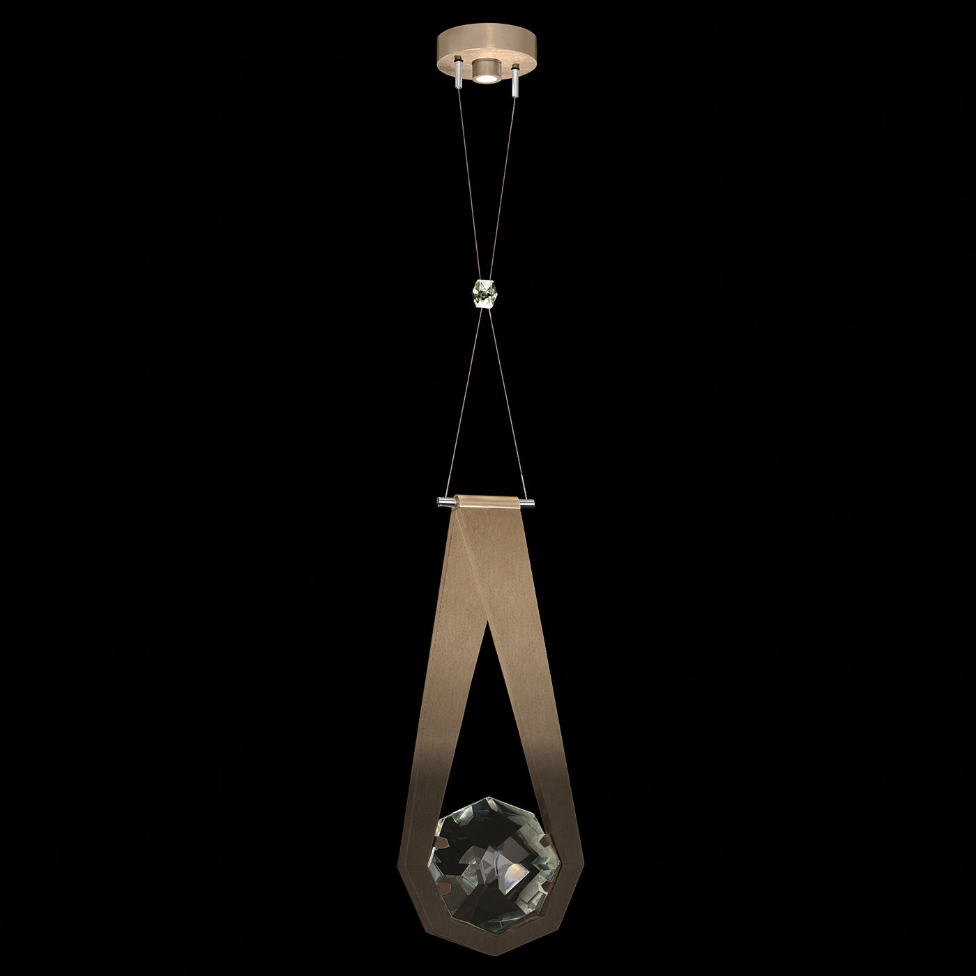 Fine Art Handcrafted Lighting Aria 10.25" Round Pendant