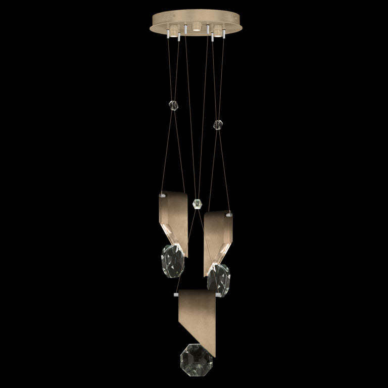 Fine Art Handcrafted Lighting Aria 16" Round Pendant 111