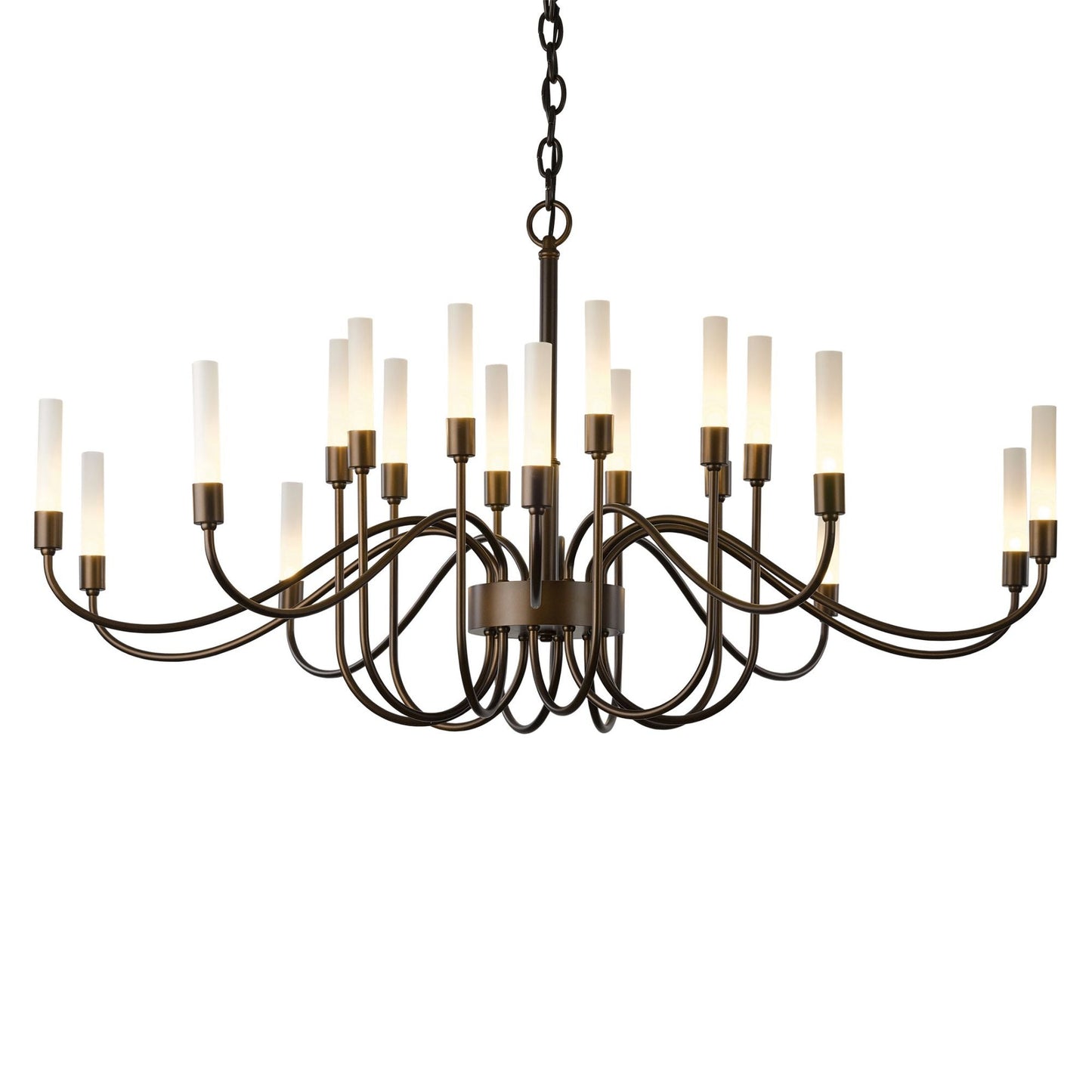 Lisse 20 Arm Chandelier 20-Light in Dark Smoke