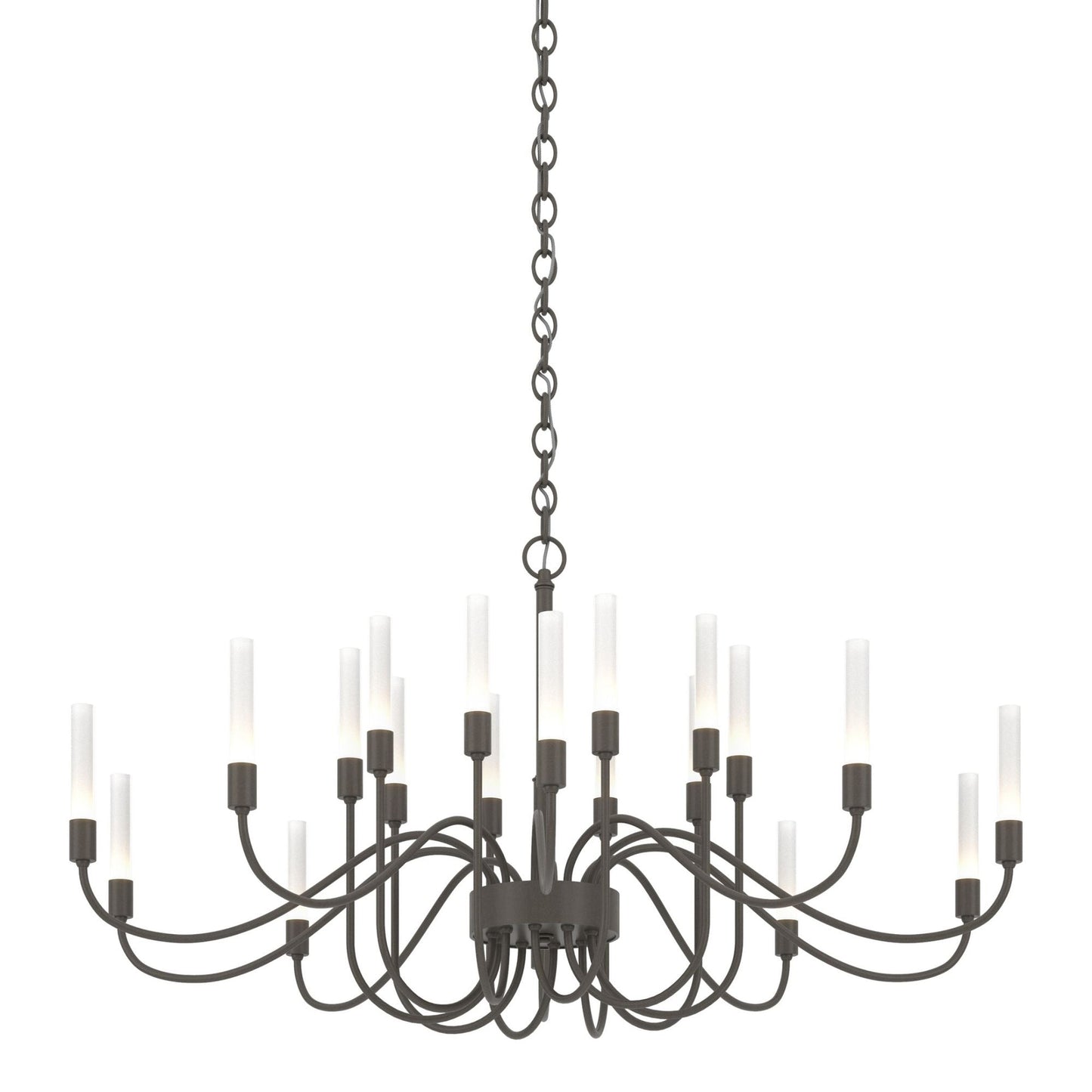 Lisse 20 Arm Chandelier 20-Light in Dark Smoke