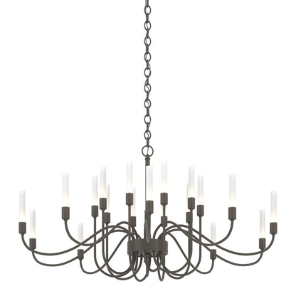 Lisse 20 Arm Chandelier 20-Light in Dark Smoke