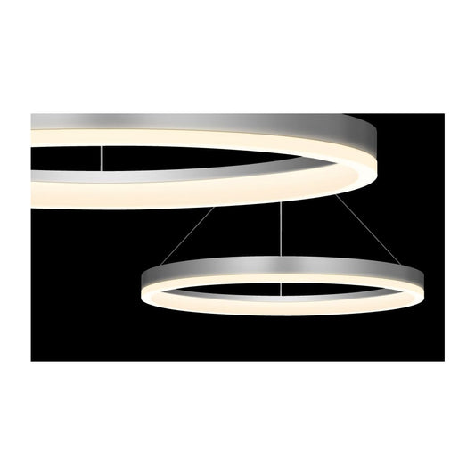 Corona 24" LED Pendant with Frosted Shade