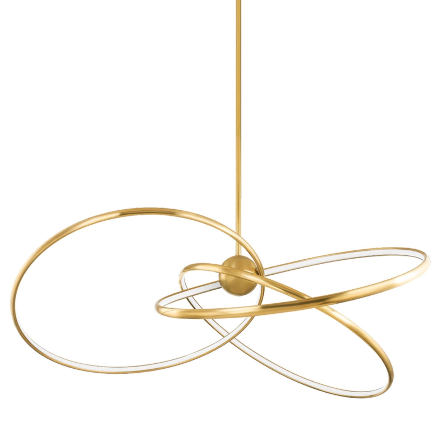 Alula 3-Light Chandelier in  Vintage Brass 60L x 60W x 12.25H