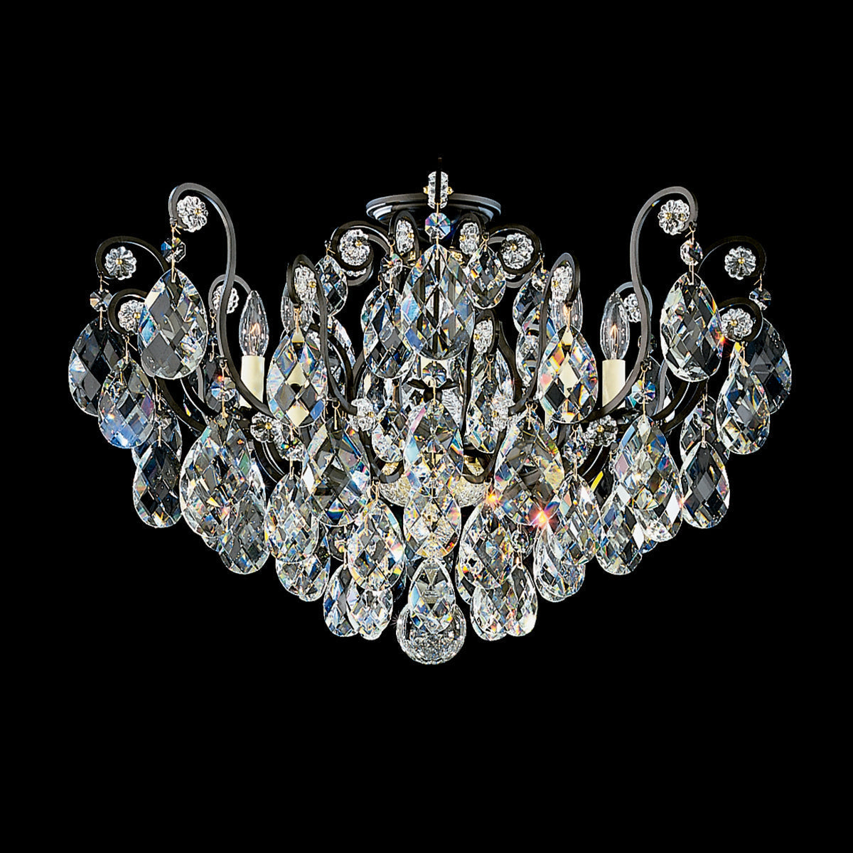 Schonbek Renaissance 3785 Semi-Flush Mount