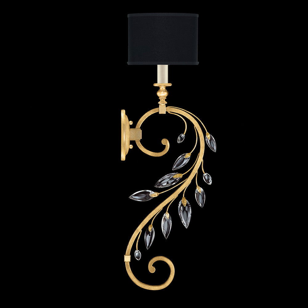Crystal Laurel Wall Sconce