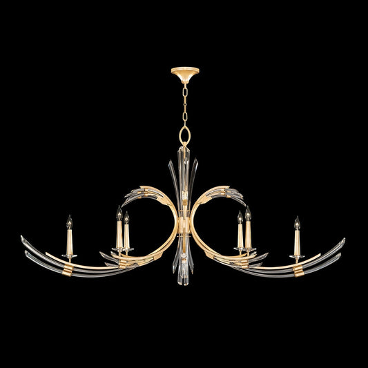 Fine Art Trevi 68" Oblong Chandelier