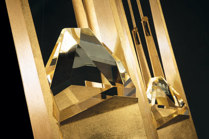 Fine Art Strata 50" Five Drop Linear Pendant