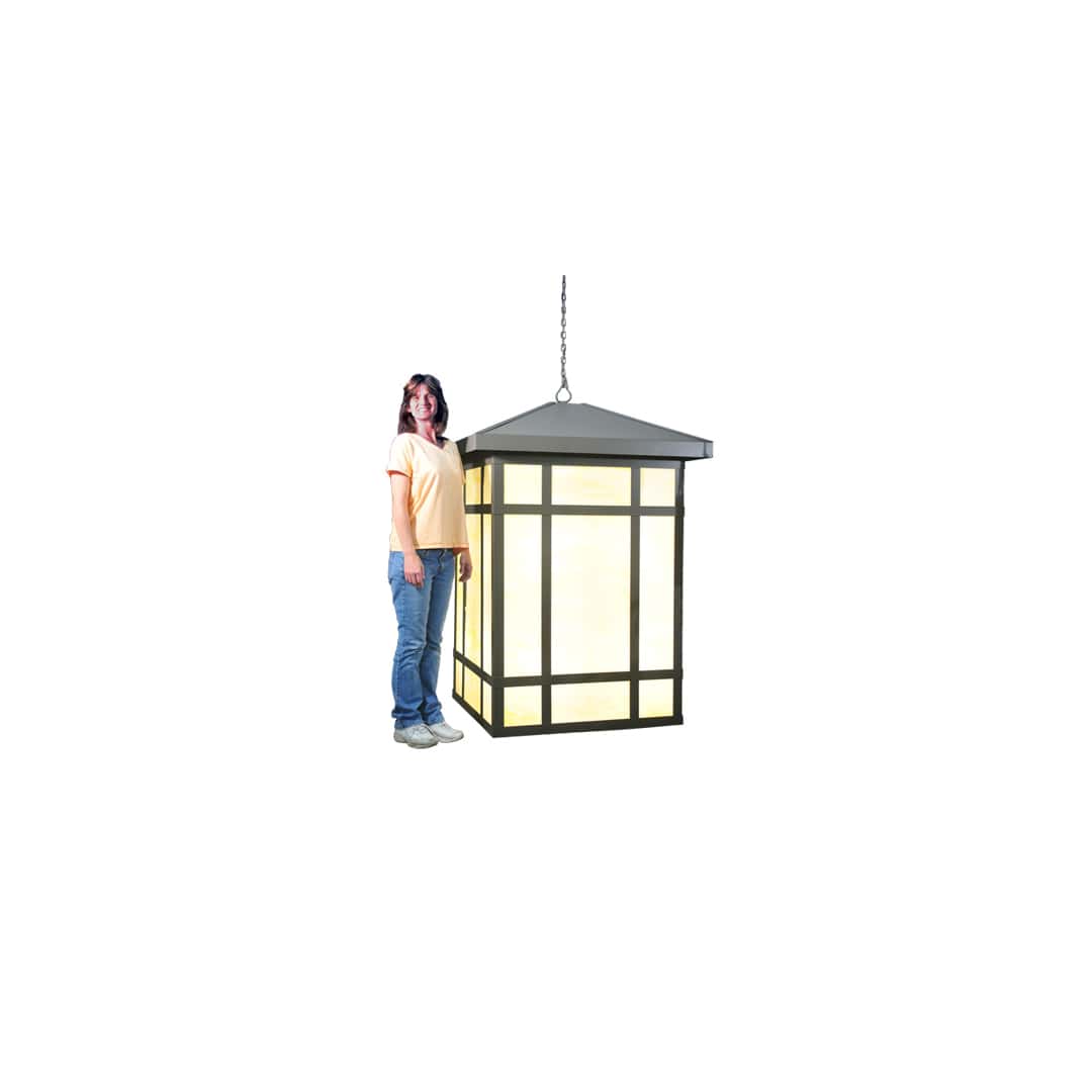 Eight Light Down Lighting Outdoor Pendant