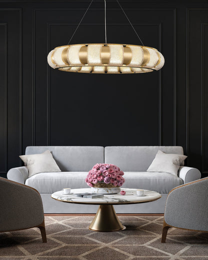 Fine Art Bond 45" Round Pendant