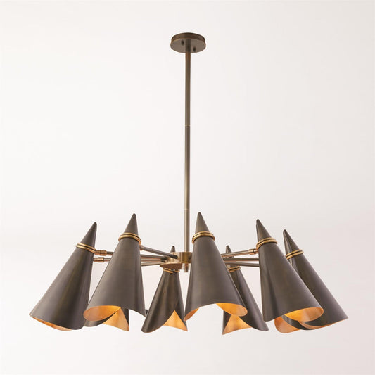 Global Views Meudon Multi-Arm Chandelier