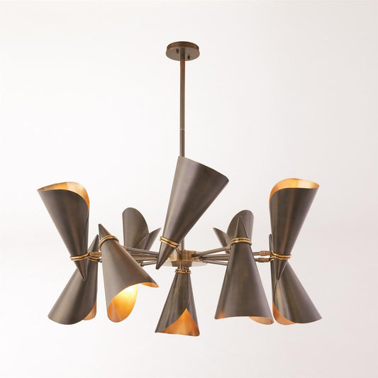 Global Views Meudon Multi-Arm Chandelier