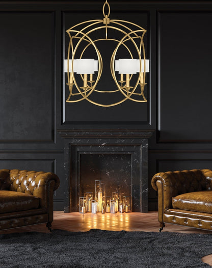Fine Art Cienfuegos 30.5" Chandelier With Shade STK