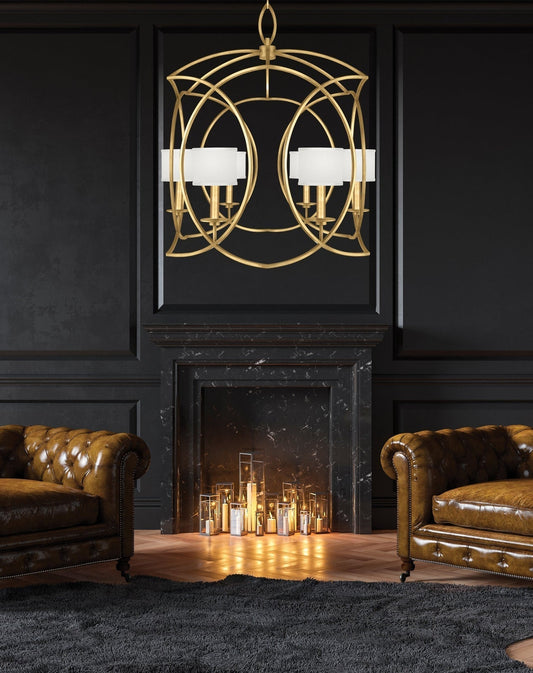 Fine Art Cienfuegos 30.5" Chandelier With Shade STK