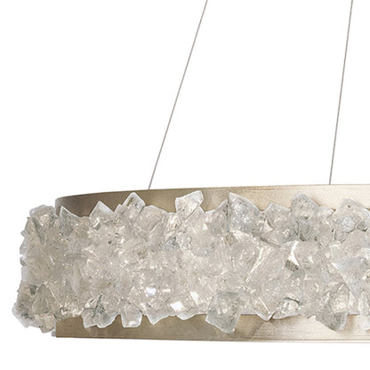 Fine Art Arctic Halo 30" Round Pendant