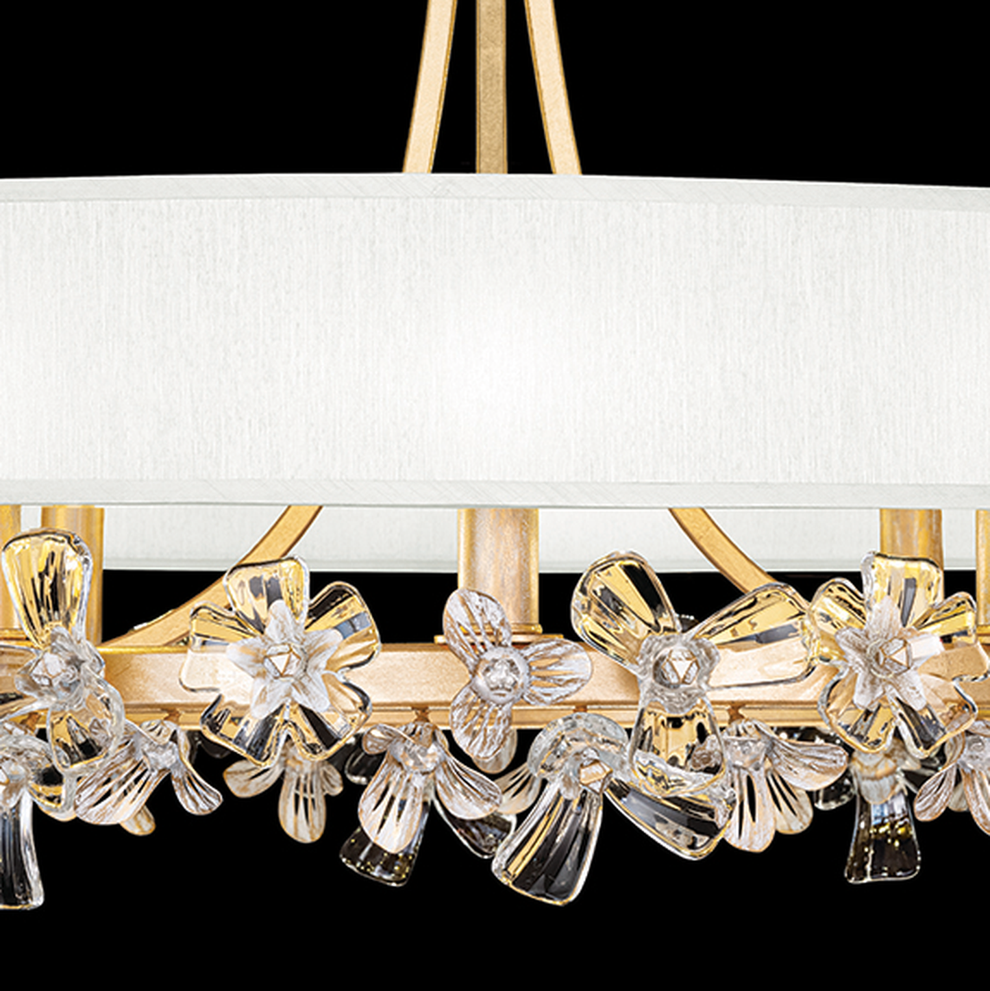 Fine Art Azu 34.5" Round Chandelier with Shade STK