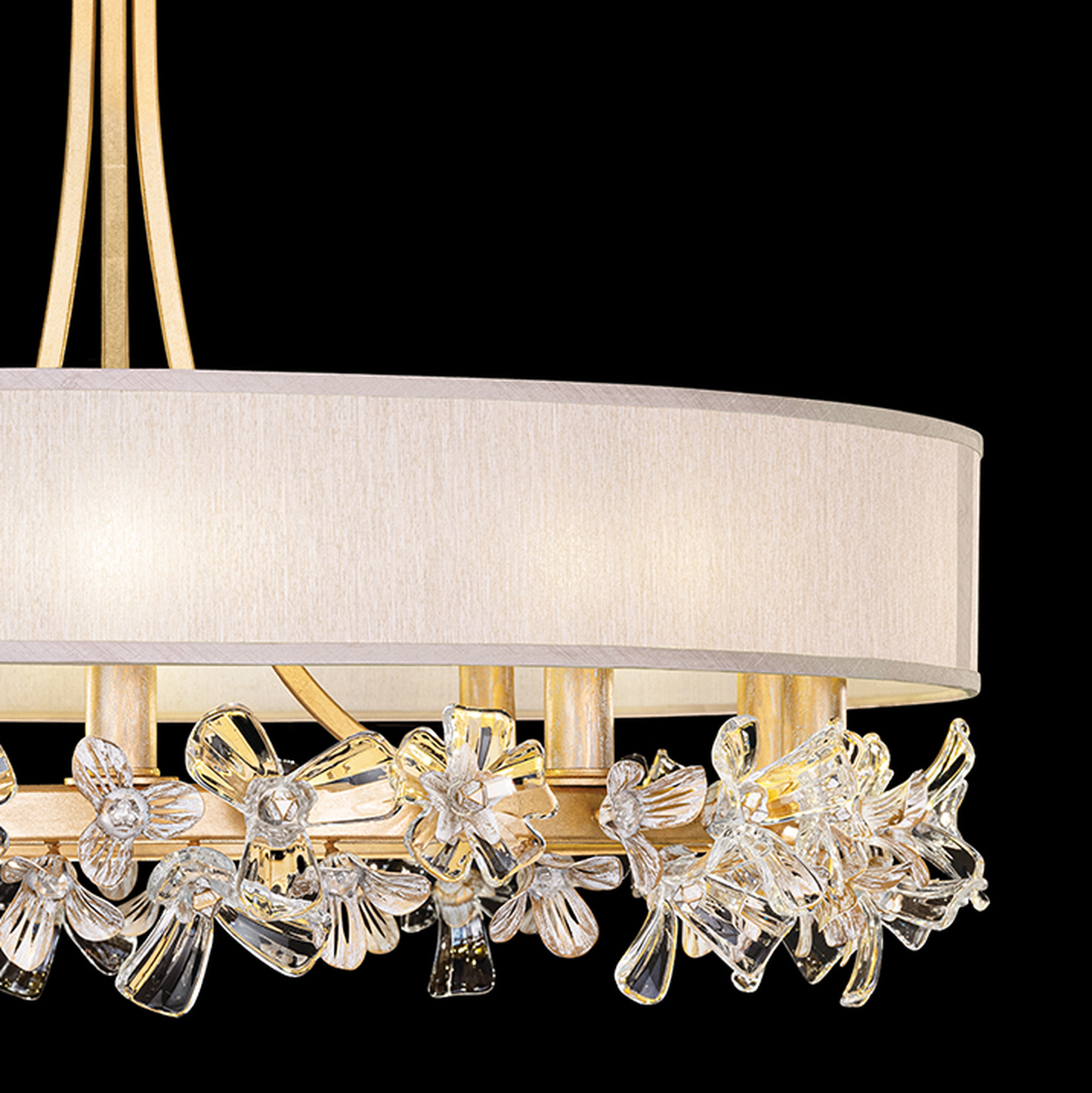Fine Art Azu 34.5" Round Chandelier with Shade STK