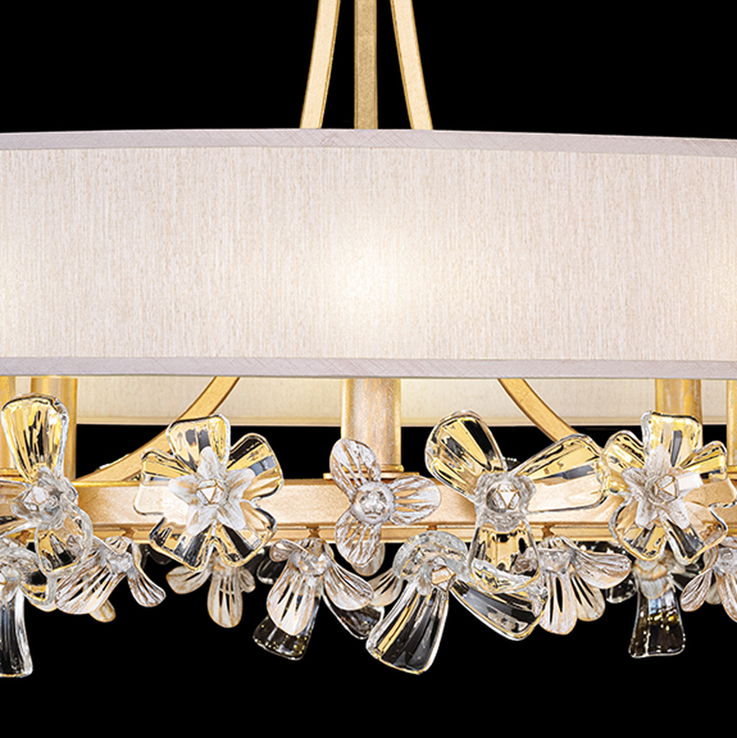 Fine Art Azu 34.5" Round Chandelier with Shade STK