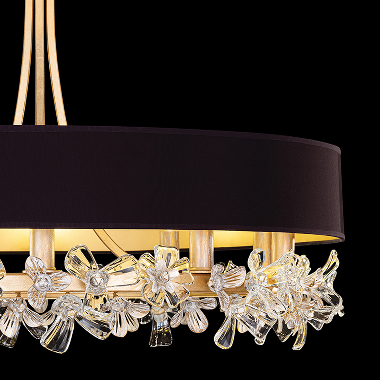 Fine Art Azu 34.5" Round Chandelier with Shade STK