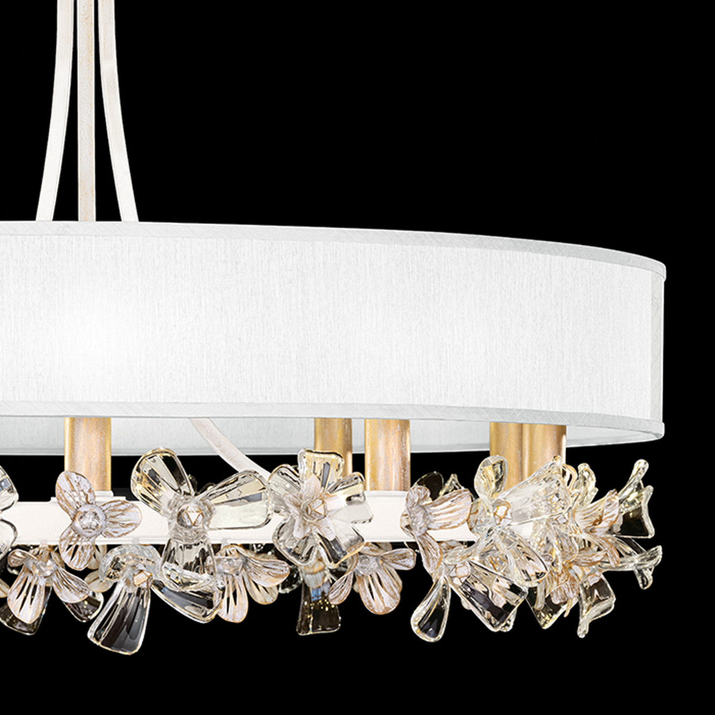Fine Art Azu 34.5" Round Chandelier with Shade STK
