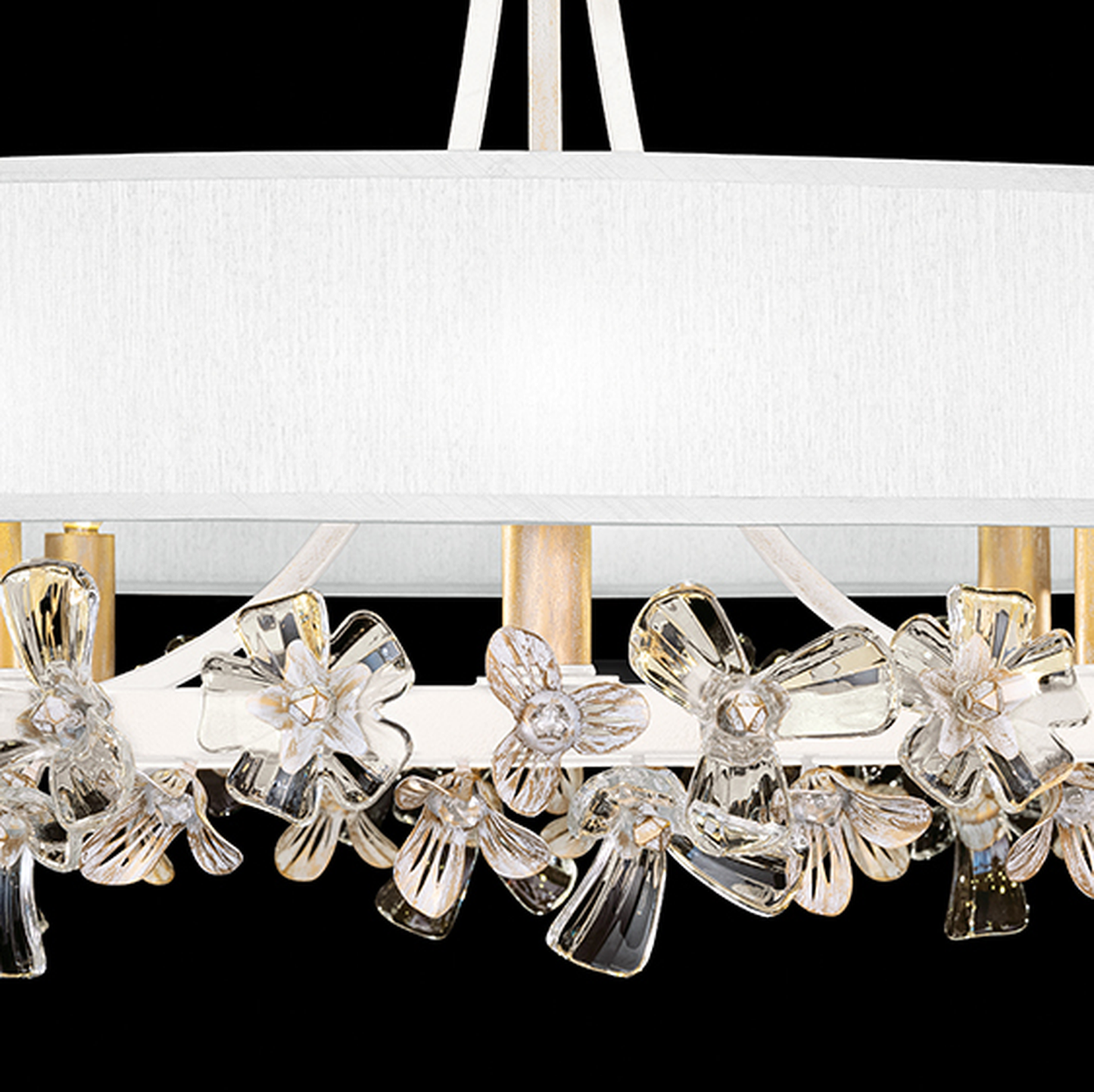 Fine Art Azu 34.5" Round Chandelier with Shade STK