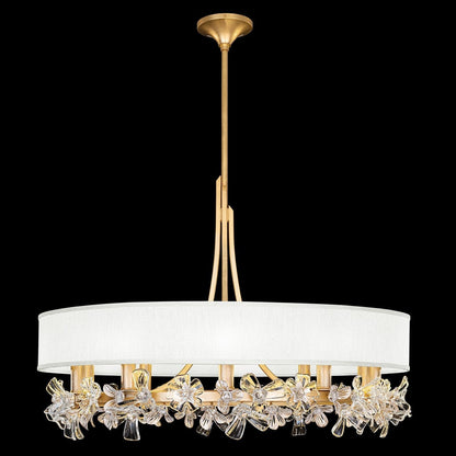 Fine Art Azu 34.5" Round Chandelier with Shade STK