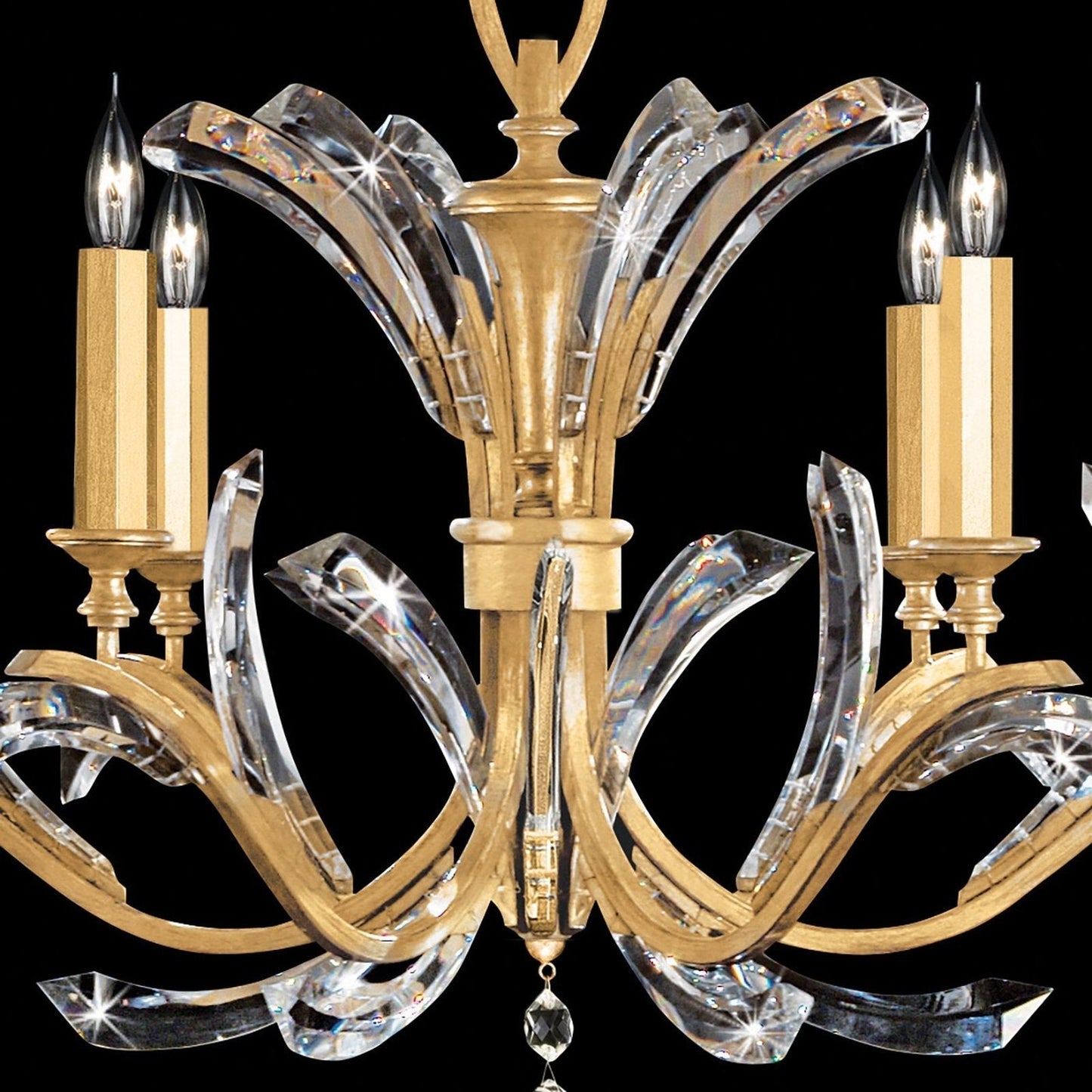 Fine Art Beveled Arcs 42" Chandelier STK