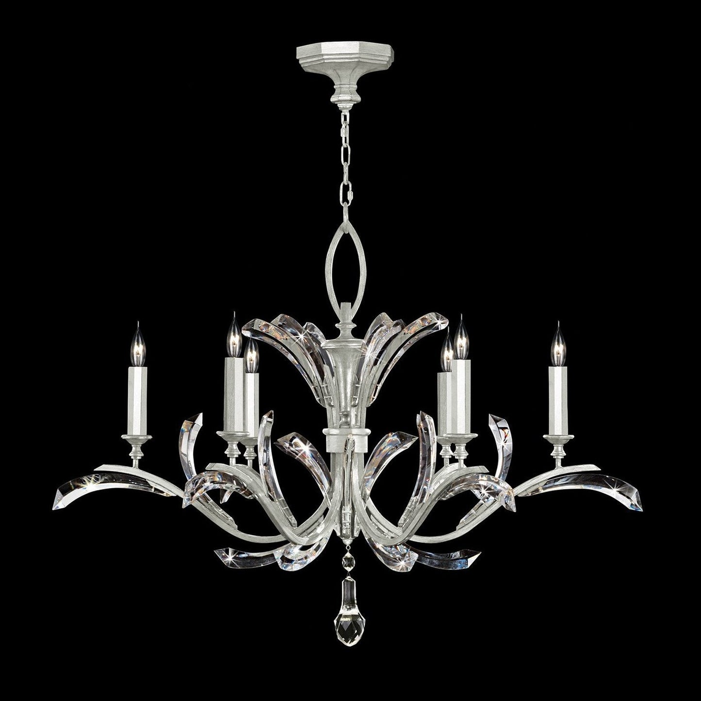 Fine Art Beveled Arcs 42" Chandelier STK